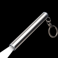 led超亮小手电筒不锈钢强光迷你医用家用户外远射便携防水手电筒