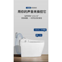 智能马桶坐便器无水压全自动冲洗一体即热式电动家用恒温座便