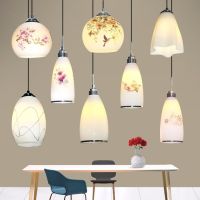 三头餐厅灯吊灯创意现代简约led饭厅灯具餐厅单头吧台玻璃餐吊灯