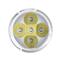 五核强光手电筒可充电式led超亮氙气灯防身远射户外家用照明