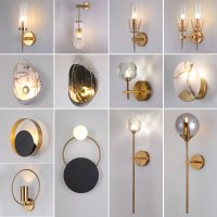 卧室床头壁灯led北欧轻奢电视背景墙壁灯简约现代客厅壁灯