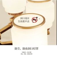 客厅吊灯新中式餐厅简约家用书房中国风工程复式楼大厅吊灯具灯饰
