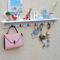 钥匙挂钩创意田园挂衣服的架子墙上壁挂玄关衣帽钩装饰置物架卧室