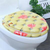 通用加厚马桶盖彩色坐便盖老式马桶盖马桶座圈木质泡沫坐便器盖板