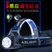 强光头灯远射led充电变焦远射头戴手电筒超亮夜钓捕鱼矿灯