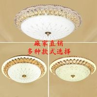 led圆形吸顶灯欧式水晶灯客厅卧室灯具灯饰现代简约房间阳台过道
