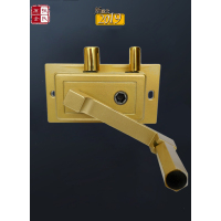 免打孔手摇器浙江手柄太太升降配件好晾衣架|大号手摇器[金色]尺寸11.4-11.7CM