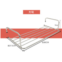 室外晾衣架伸缩凉台置物架外置窗台晒鞋架不锈钢伸缩阳台外可收缩|不锈钢款不可伸缩大号80cm
