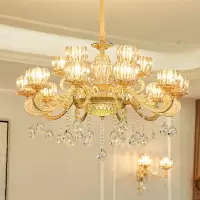 欧式吊灯水晶客厅灯简欧餐厅吊灯奢华大气卧室温馨灯饰灯具