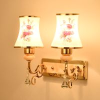 led床头壁灯卧室灯儿童房简约现代客厅墙壁灯创意遥控调光楼梯灯