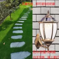 太阳能壁灯户外防水墙壁灯室外欧式别墅庭院灯走廊过道大门灯阳台