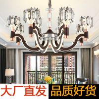 客厅吊灯北欧现代简约轻奢led水晶吊灯餐厅发光灯壁个性创意家用