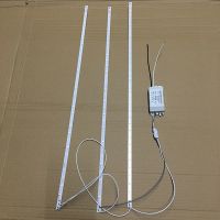 格栅灯led灯条信华福照跨越一体化崁入式灯盘3*8w贴片光源36w驱动