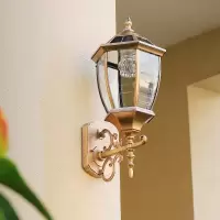 太阳能壁灯户外防水墙室外欧式别墅庭院灯大门灯阳台外墙灯