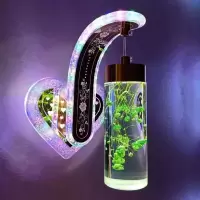 壁灯真花创意壁灯现代简约led卧室床头过道走廊楼梯背景墙灯饰