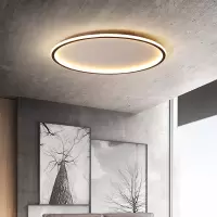 卧室灯吸顶灯 led灯饰创意简约现代超薄北欧圆形客厅房间灯具ins