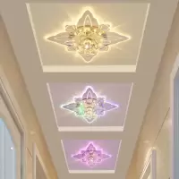 led过道灯走廊灯彩色射灯水晶筒灯玄关灯客厅孔灯入户门厅阳台灯