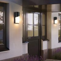 led户外壁灯防水庭院灯现代简约射灯投光灯外墙花园露台阳台壁灯