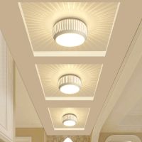 led走廊灯过道灯入户门厅筒灯嵌入式射灯简约玄光灯阳台孔灯创意