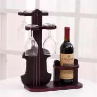 创意红酒架红酒杯架高脚杯架倒挂酒杯架酒瓶架红酒架摆件家用