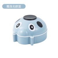 客厅创意多功能瓢虫糖果盒零食收纳盒干果盒分格多层水果盘沥水篮|北欧蓝