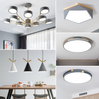 灯具现代简约大气三室两厅客厅餐厅卧室北欧风格吊灯全屋灯具套餐