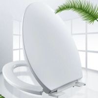 厕所板老式马桶盖子缓降家用通用加厚坐便盖马桶圈坐便器盖板配件