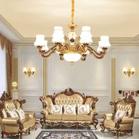 欧式客厅吊灯led大厅水晶灯2020新款客厅灯简约现代餐厅家用灯具