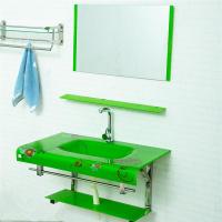 卫生间洗脸盆钢化玻璃盆小户型洗面盆宾馆简约式洗手盆陶瓷洗漱台