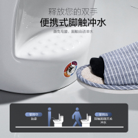 洁贝新款智能马桶座圈加热自动冲水坐便器地排250/305/400坑距