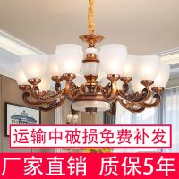 欧式吊灯客厅灯具灯饰卧室餐厅吊灯奢华大气复古大厅灯家用灯具