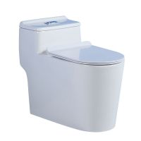 粤姿矮水箱连体坐便器虹吸式家用抽水马桶大管道坐厕低矮马桶