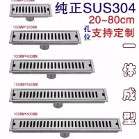304不锈钢长地漏条形防臭地漏大排量侧排工程酒店阳台花园地漏
