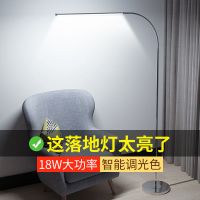 简约现代护眼led落地灯客厅卧室书房阅读立式台灯遥控智能钢琴灯