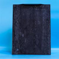 荣盾晶钢门 定做晶钢门橱柜门定制精钢门板橱柜门板3c钢化玻璃门|新款岩灰黑/平米拉手12