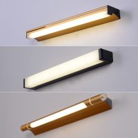 红外感应镜前灯led镜灯免打孔卫生间灯220v梳妆台镜柜化妆灯高亮