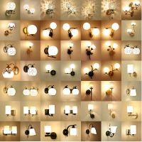 led美式墙壁灯现代简约客厅卧室床头走廊阳台墙壁灯