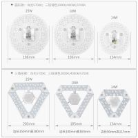 led灯盘灯板灯条吸顶灯灯芯 替换2d管环形灯管 改造光源