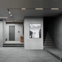 无边框嵌入式磁吸轨道无主客厅散光线条射灯商业照明酒店别墅