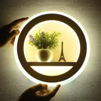 led客厅背景墙壁灯楼梯灯卧室床头壁灯过道走廊具儿童房现代简约