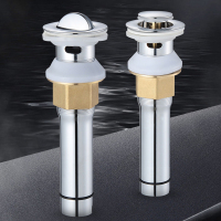 304不锈钢面盆洗脸盆下水器洗手池台盆防臭漏水塞下水管排水配件