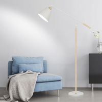 落地灯卧室床头立式灯护眼学习创意现代简约家用书房灯led灯