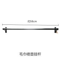 挂壁式毛巾架汽车美容洗车店放毛巾格子柜理发店发廊墙面收纳柜盒|毛巾喷壶挂杆