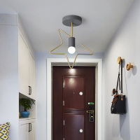 北欧走廊过道灯led吸顶灯星星创意个性门厅玄关楼梯衣帽间阳台灯