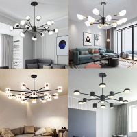北欧轻奢吊灯温馨时尚客厅灯后现代卧室个性创意吊灯餐厅饭厅灯具