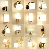 壁灯床头灯卧室简约现代创意欧式美式客厅阳台灯楼梯过道墙壁灯具