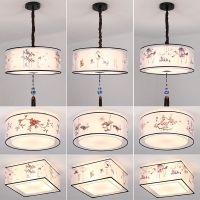 现代新中式餐厅吊灯客厅灯 卧室酒店火锅店大厅吊灯过道走廊led灯