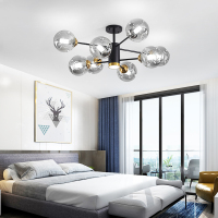 2020年新款客厅吊灯现代简约大气创意北欧风轻奢网红餐厅卧室灯具