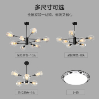 后现代吊灯客厅灯饰简约餐厅卧室大气北欧分子灯具dd