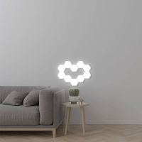 触摸蜂巢灯人体感应小夜灯网红黑科技客厅六边形拼接组合卧室壁灯